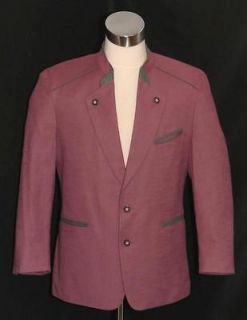 ITALY / PINK SALMON ? ~ COTTON Men Summer Hunting SPORT Dinner Suit