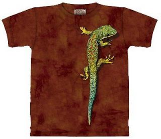 Bright Eyes Lizard Adult T Shirt by The Mountain