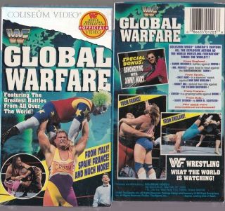 GLOBAL WARFARE BRAND NEW SEALED COLISEUM VIDEO WWE WWF VHS TAPE