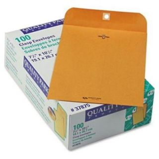 NEW Clasp Envelopes, Kraft, 28 lb., 7 1/2 x 10 1/2,