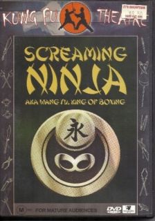 SCREAMING NINJA   Movie  DVD, Ninjutsu, Kung Fu Theatre