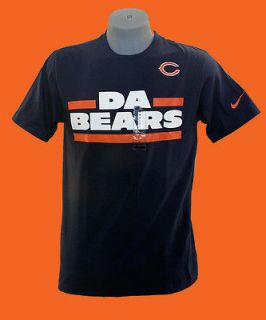 Chicago Bears Locals Only Da Bears Navy T shirt by Nike