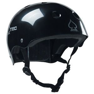 Pro Tec Classic Skateboard Helmet Black S, M, L, XL NEW