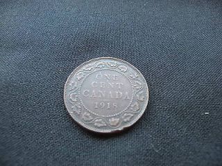 1918 One Cent Canada GeorgIVS coin