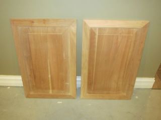 NEW Solid Cherry Wood Cabinet Doors   Unfinished 29 x 18 3/4 x 3/4