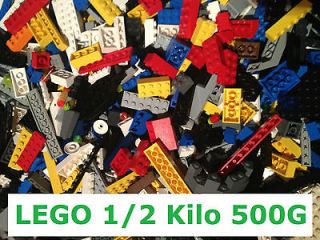 LEGO 1/2 KG / 500G Bundles of Assorted Bricks, Parts & Pieces   Clean