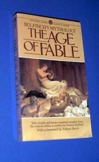 The Age Of Fable Thomas Bulfinch PB Free US Shipping