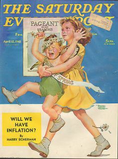 Frances Tipton Hunter, Children, Spring Pageant Vintage, 1941 Original
