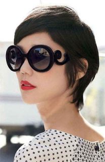 inspired Round Sunglasses Women Butterfly Clouds Arms Semi Transparent
