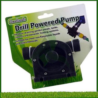WATER FLUID TRANSFER PUMP ATTACHMENT FOR POOLS FLOODS LEAKS BUTTS