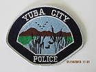 CA Yuba City police patch   new