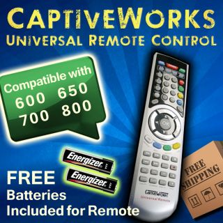 CaptiveWorks Universal Remote Control For Capitve Works 600 650 700