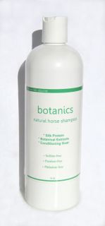 NT Equine Botanics Natural Horse Shampoo   Sulfate Free, Healthy Coat