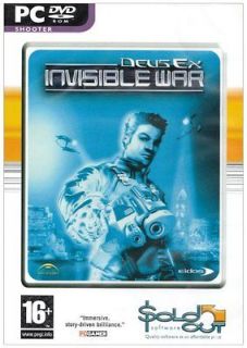 Deus Ex Invisible War (PC DVD) Windows XP