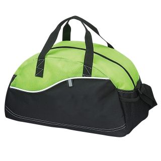 Web Light Weight Gym Sport Camping Duffel Bag   Lime Green