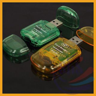 USB 2.0 Memory Card Reader SD SDHC MMC Micro SD TF Card for 1GB 2GB