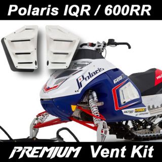 POLARIS IQR / 600RR Snowmobile (2005+) WHITE PREMIUM Vent Kit