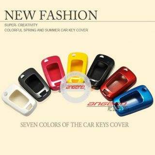 Angeno Brand New Chevy Cruze Car Remote Key Protective Case Colorful