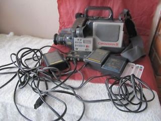 1985 Canovision 8 Camcorder VM E1 All In One Unit For Parts Only