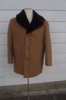 Vtg Hudsons Bay Wool Jacket Coat Sz 42