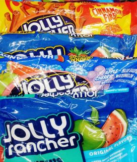 JOLLY RANCHER CANDIES ~ 6 FLAVOR CHOICES JOLLY RANCHERS HARD CRUNCH