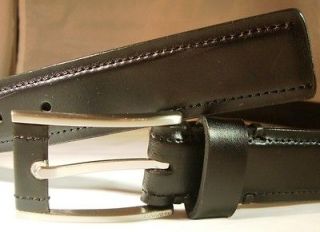 Belt CALVIN KLEIN Narrow Soft Genuine Leather Black Size XL42 Men