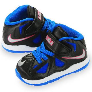 NIKE LEBRON X (TD) TODDLER 543566 005 Running Shoes Sneakers Black