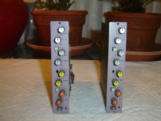 Sony Parametric Equalizer Modules, Two Units, Rare Vintage Rack