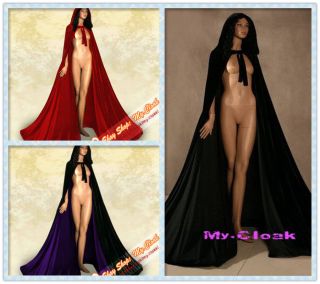hooded cape in Capes, Coats & Cloaks