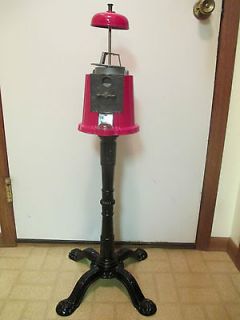 Vintage Gumball Machine Stand with Carousel Gumball machine parts. 37