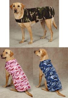 COAT Dog Jacket ALL SIZES Warm Water Repellent Fleece Lined Blanket