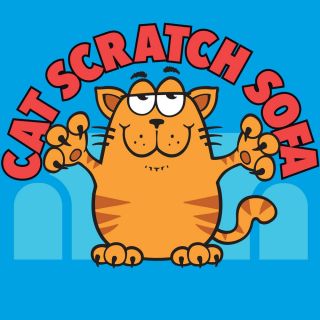 Sofa Lounge including free cat nip Cardboard Scratch Post Cat Bed