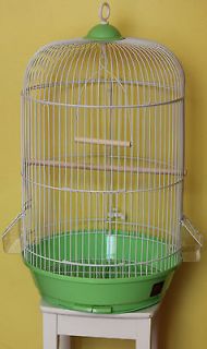 ROUND CAGE BIRDNEWFor Parakeet, Canary, Parrot Round Cage(GREN)
