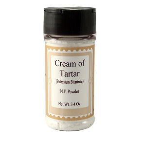 CREAM OF TARTAR POWDER FOR CANDY FROSTING AND MERINGUES 3 OZ NEW