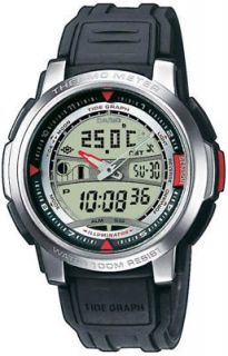 Casio AQF100W 7B Mens Tide Graph Digital Thermometer Sports Watch