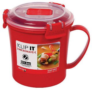 Sistema Klip It Microwave Soup Mug Togo 1107 Cookware