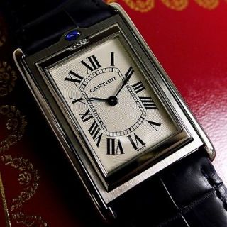 CARTIER TANK BASCULANTE M�CANIQUE XL FULL SIZE MENS WATCH