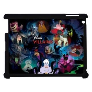 New Disney Villains Hard Back Case Cover Apple iPad3 3rd Generation