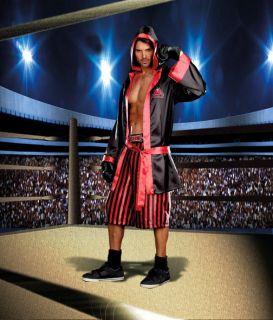 Champs Like US Halloween Male Boxer Costume Men Robe 4 Piece Set Gift