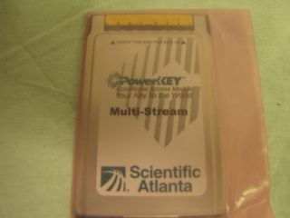 SCIENTIFIC ATLANTA PKM802 MULTI STREAM POWER KEY CABLE CARD Brand New