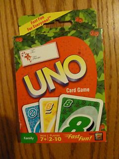 NEW UNO Card Game 2 10 Players Mattel Ages 7+   Stocking Stuffer