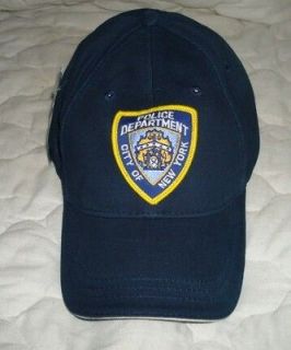 NYPD Embroidered Shield Cap, Top Quality, Officially Licensed