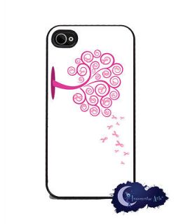Breast Cancer Awareness, Pink Ribbon   iPhone 4 4s Slim Case Cover