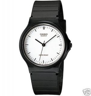 Casio Mens Black Resin Watch, Low Shipping, MQ24 7E
