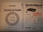 Panasonic Service Manual SL 4700, Multi Compact Disc Player, 2 Books