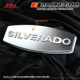 HITCH COVER CHEVY SILVERADO 1500 2500 3500 (Fits: 2007 Chevrolet