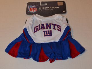 NFL Officially Licensed Cheerleader Uniform for Dogs Small 8 12
