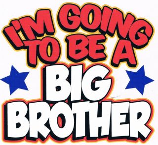 GOING TO BE A BIG BROTHER Family Humor Funny Kids T Shirt Baby