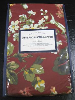AMERICAN LIVING EXOTIC GARDEN CHARLOTTE VALANCE 48 IN WIDE  BRAND