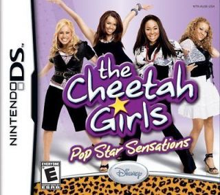 The Cheetah Girls Pop Star Sensations DS CASE & MANUAL ONLY NO GAME